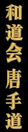 Schriftzeichen Wado Kai Karate Do